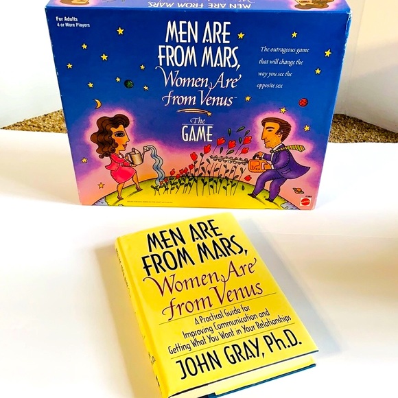 BoardGame & Book Bundle | Men Are From Mars, Women Are From Venus | Relationship - Picture 1 of 16